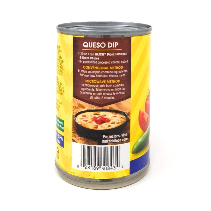 Hatch Chili Company Diced Tomatoes & Green Chilies Original Medium