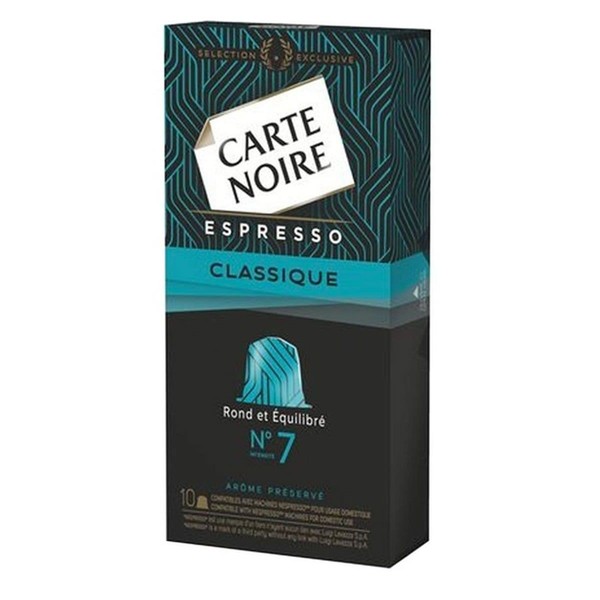 Carte Noire Nespresso Capsules (Classique Intensity 7)
