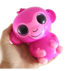 Curious Minds Busy Bags 1 Monkey Large Animal Slow Rise Squishies Slow Rise Foam - Scented Sensory, Stress, Fidget Toy (1 Monkey)