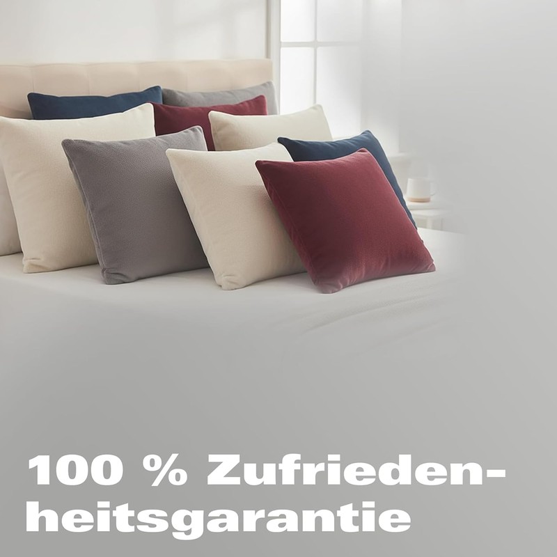BaSaTex Cashmere Touch Cushion Cover, Cushion Covers, Side Sleepers, Nursing
