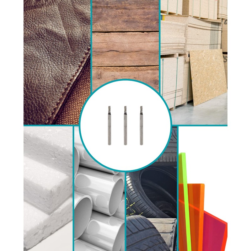 Dremel 113 Engraving Cutting Bit Multipack - 3x Long Cylindrical-shaped