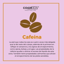 Serum Cafeína Colorton Antiarrugas con Ácido Hialurónico 30ml Rostro