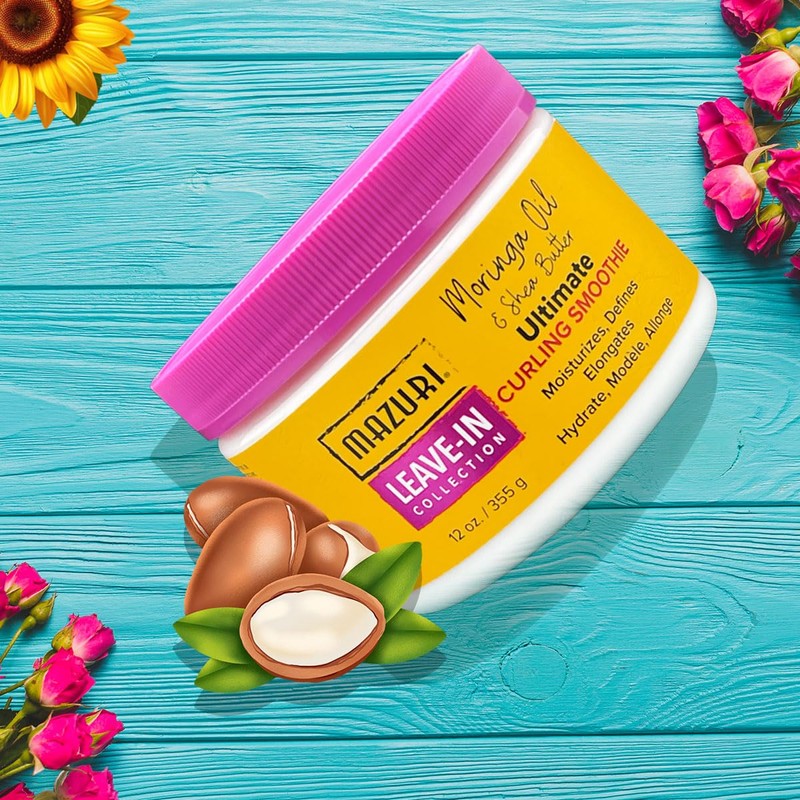 Mazuri Leave In Collection Ultimate Curling Smoothie 12 Oz