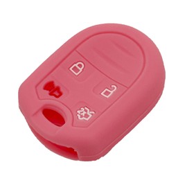 WEINIUS 2pcs Soft Silicone Keyless Entry Remote Fob Case Cover Shell for Ford F150 F-150 F250 F350 Mustang Fusion Explorer Taurus Expedition Lincoln MKS MKX MKZ Navigator, Blue Purple