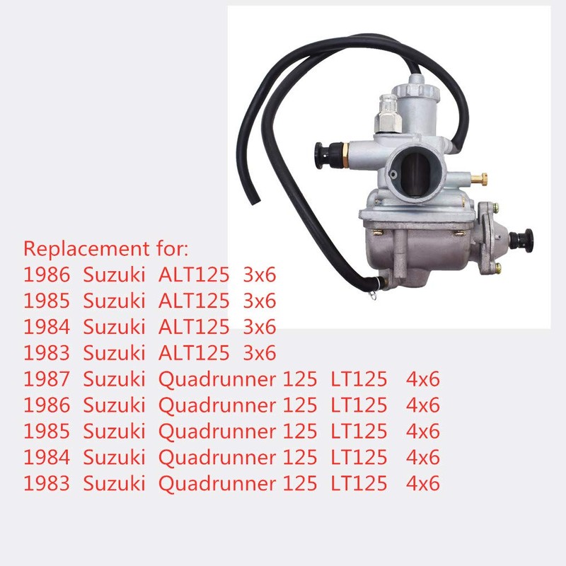 Carburetor Carb Replacement for 13200-18900 Suzuki ALT125 Quadrunner 125 LT