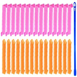 TUPARKA Paquete De 30 Rizadores De Pelo Mágicos Tuparka, Rizos En Es