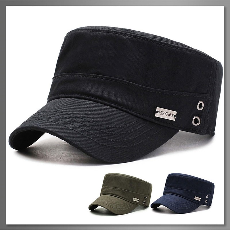 Buzz Selection CAP271 Work Cap, Military Plate, Logo, Hat, Sports,