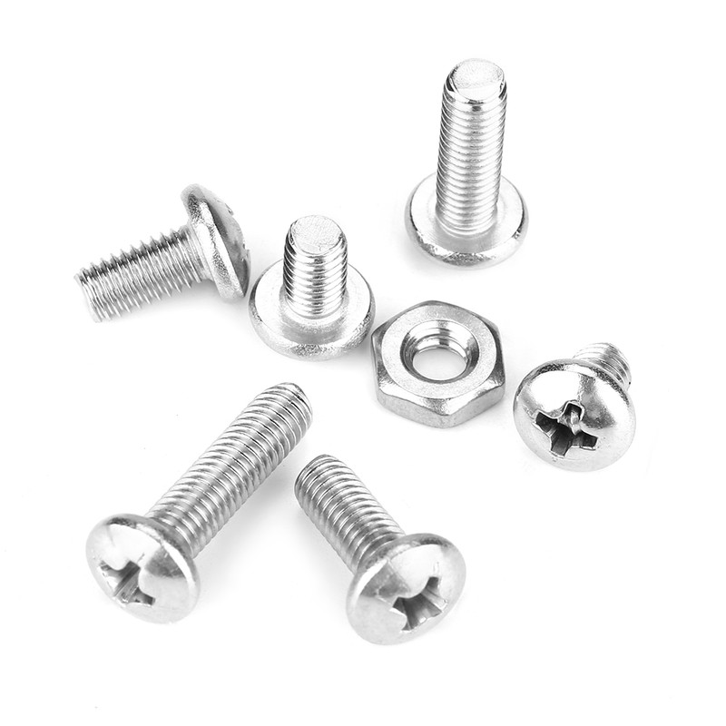 140pcs #10-32 304 Stainless Steel PH Pan Head Screws Kit