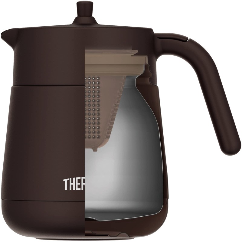 Thermos TTE-700 BW Vacuum Insulated Teapot with Strainer 23.7 fl