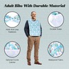 Adult Bibs - 3 Pcs Washable Clothing Protector with Crumb