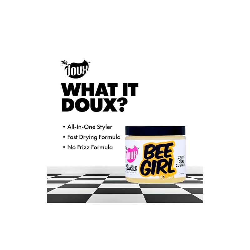 The Doux Bee Girl Honey Curl Custard 454g