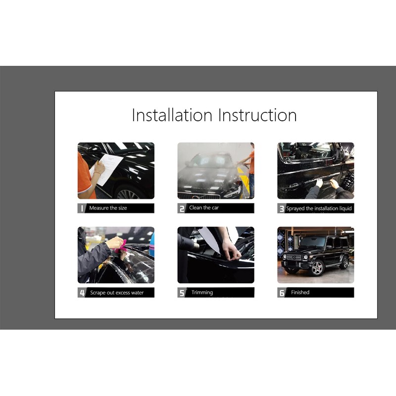 HOHOFILM Car Matte Paint Protection Film Matte Finish PPF Self