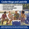 Goktvai Cooler Hinges Replacement Kit, Camping Accessories for Igloo Including