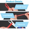 PATIKIL 125 m / 410 ft Polyester Nylon Plastic Rope,
