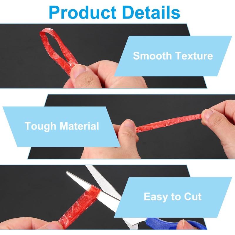 PATIKIL 125 m / 410 ft Polyester Nylon Plastic Rope,