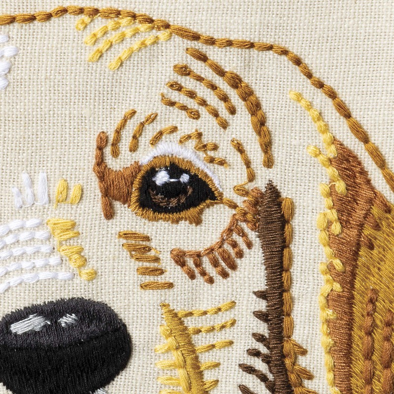 Primitives by Kathy Love My Golden Retriever Dish Towel, 20"