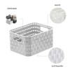 Rotho Country storage basket in rattan look, plastic (PP).
