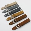 Onthelevel Suede Vintage Leather Watch Band Quick Release Strap 18mm