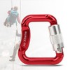 KN-20-7-6 Outdoor Carabiner Key Chain Clip Keyring Snap Hook Automatic