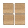 Creative Tops 5115973 Set of 4 Oak Veneer Coasters, 10.5