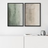 SIGNWIN Framed Canvas Print Wall Art Set Abstract Pastel Hues