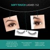 Ardell - Pestañas Postizas Soft Touch 152 Negras (4 Paquetes)