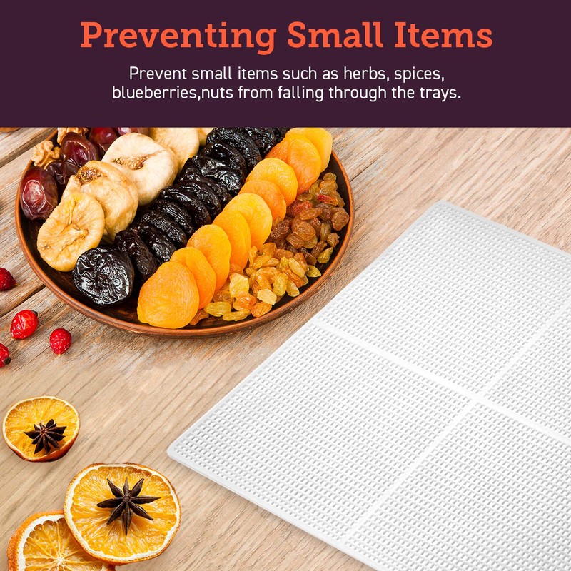 COSORI Food Dehydrator Accessories, Mesh Screen Sheets for 6 Trays