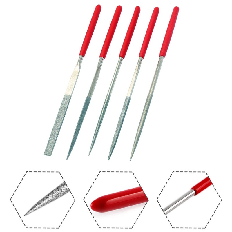 Mini File Set, Needle File Set Metal, Workshop File Set,