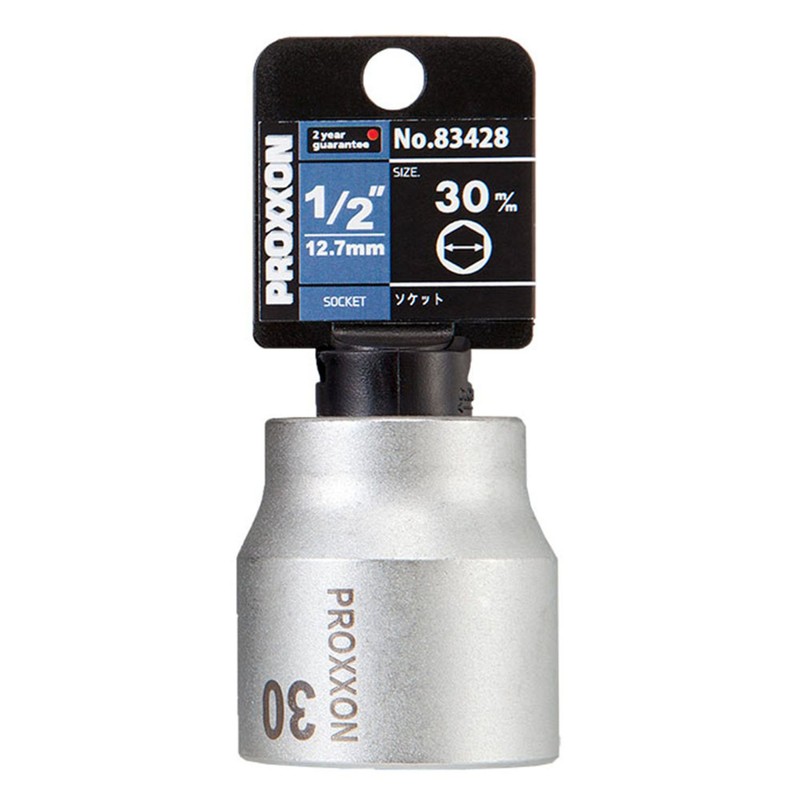 PROXXON No. 83428 Socket 1/2" 1.2 inches (30 mm)