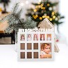 Alipis Year Photo Display Holder, White Pvc Frame, 11x9.8 Inches,