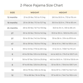 Burt's Bees Baby Girls' Little Kid Pajamas, Tee and Pant 2-Piece Pj Set, 100% Organic Cotton, Bee Mine