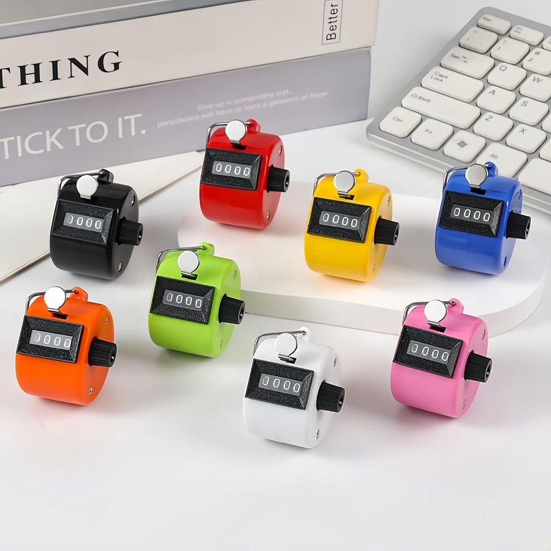 4-Digit Clicker Counter,Handheld Counter Hand Mechanical Counters Clickers,Golf Counter Clicker,People