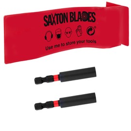 Saxton Impact Duty Srewdriver Drill Driver Strong Magnetic Bit Holders 1/4 Inch Hex Shank Fit Bosch Makita Milwaukee Dewalt etc … (2 Pack)