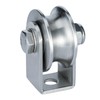 SHINICO Cable Pulley Wheel Heavy Duty Wall Mount, Duplex Bearings,