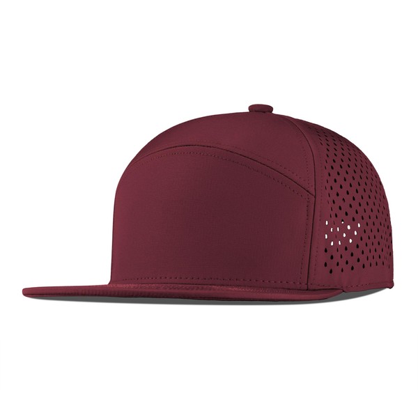Varpepe Performance Snapback Hats for Men Women,Flat Bill Brim Cap,Golf,Running,Workout