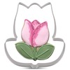 LILIAO Tulip Flower Cookie Cutter - 3.4 x 3.7 inches