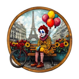 Jigfoxy Joker Wooden Jigsaw Puzzles for Adults, 275pcs Unique Animal Shape Wood Puzzles, Birthday Gifts for Family Friend with wooden box(13.4 * 13in)