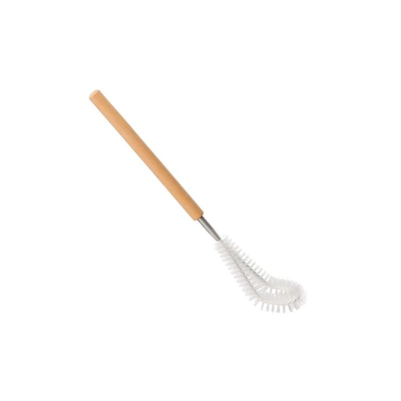 Redecker Urinal Toilet Brush, Oiled Beechwood Handle, 14-3/4-Inches, Made in