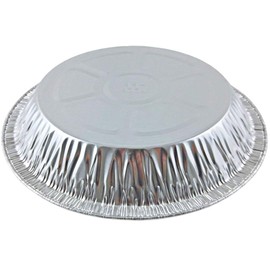 Handi-Foil 8" Extra-Deep Aluminum Foil Pie Pan -Disposable Tin Plates (Pack of 12)