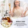 Bamboo Spoon Set with 5 Magic Kitchen Utensils, Engraved, Funny