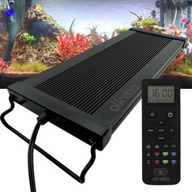 Olfrekta Full Spectrum LED Aquarium Light - High Power LED Fish Tank Light with Remote Control | Smart WRGB Aquarium Lights for Fish Tank with 24 Hour Cycle | 36"-42" | 65W