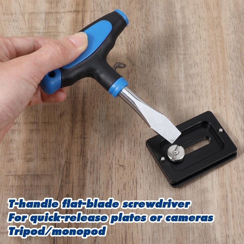 Large Flat Head Screwdriver 10 mm T Handle Flathead Screw