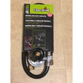 Char-Broil Dual Hose and Regulator Type-1 Connections for grill & slide burner