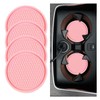 4PCS Car Cup Holder Coaster, 2.7 Inch Honeycomb Non-Slip Car