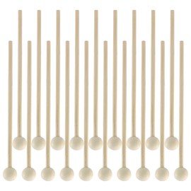 Marvexi 20Pcs Wooden Xylophone Sticks Wood Xylophone Mallets Toddlers, Glockenspiel Mallets Bell Mallets Percussion
