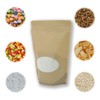 Bolsa Sup 250g - Apariencia Kraft Con Ventana - x100