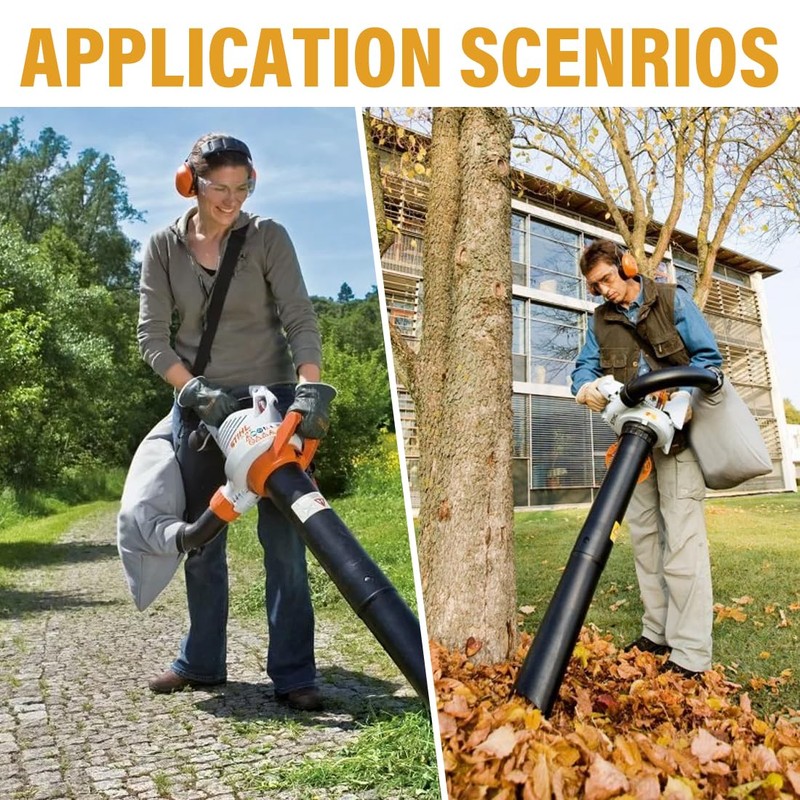 MIRKUZI Leaf Blower Accessories, Leaf Vacuum Accessories, Universal Collection Bag