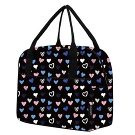 VLM Lunch Bag,Lunch Box for Women Men,Reusable Insulated Lunch Tote,Small Leakproof Cute Lunch Cooler with High Capacity for Work,Picnic,Campin