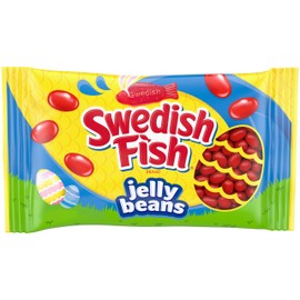 SWEDISH FISH Jelly Beans Easter Candy, 10 oz
