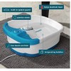 Homedics Bubble Mate Foot Spa with Heat Massage and Removable